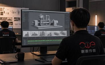 设备三维动画分镜为什么要先做低精度预演