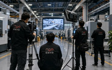 客户参观前播放的企业宣传片怎样衔接现场路线