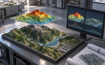 地形三维动画怎样避免高程夸张误导