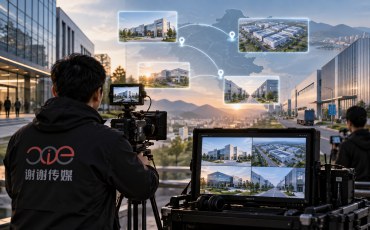 多园区企业宣传片如何建立空间关系
