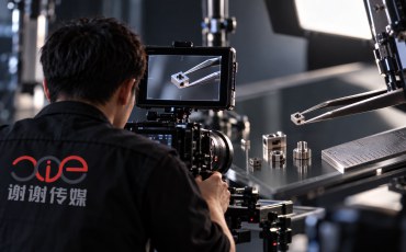 小型精密零件产品视频如何表现尺寸感