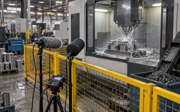 高噪声车间设备视频怎样录清讲解和机器声