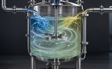 液体混合过程怎样用产品三维动画讲明白